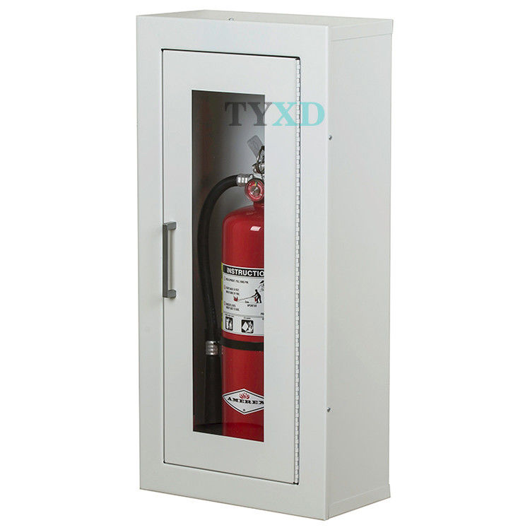 Home Use Wall Mounted Outdoor Fire Extinguisher Box Powder Coating